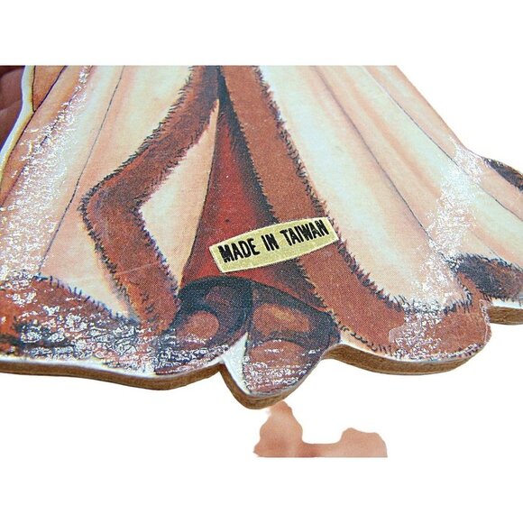 Lot 8 Christmas Holiday Ornaments Elephant Wagon Wheel Snowman Stocking Angel - Picture 7 of 11